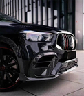Mercedes GLE kupe C292 2015–2019 Karbonski dodatki za sprednji odbijač (GLE63 AMG) fotografija 3