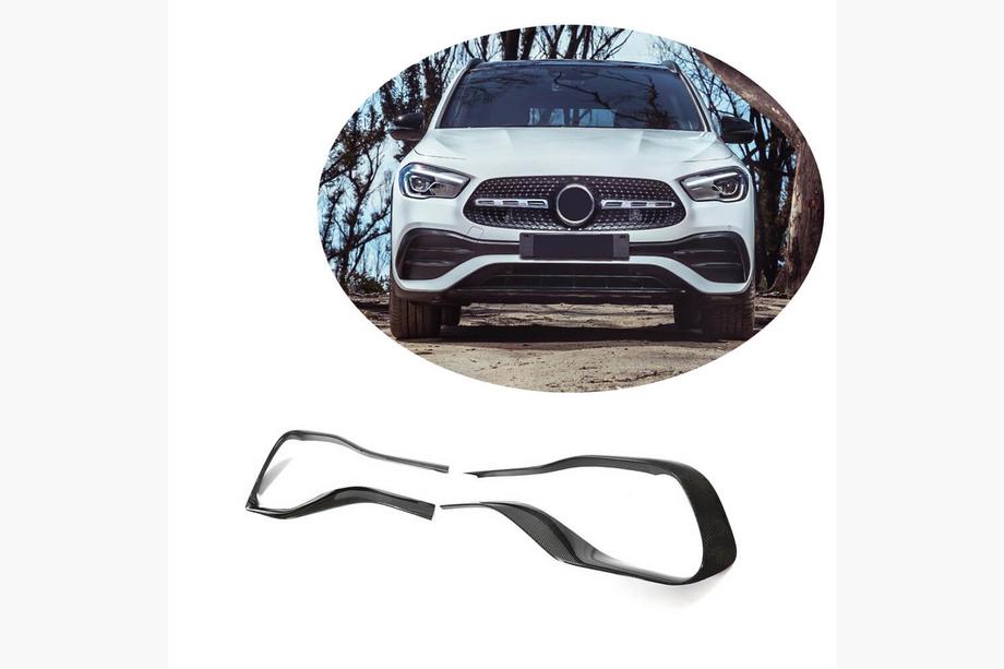 Mercedes GLA H247 2020– Obloge sprednjega odbijača V2 (za AMG/AMG-Line, karbon) Image