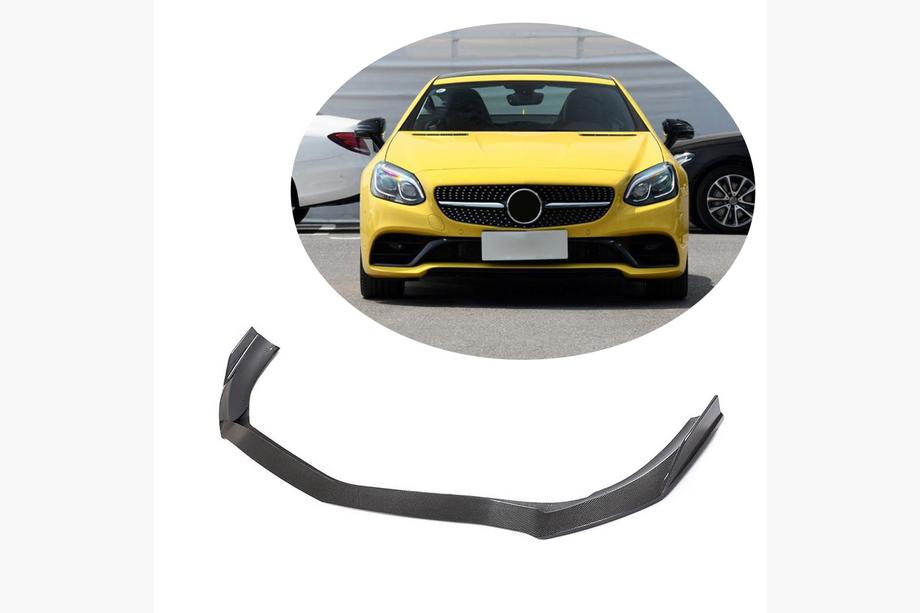 Mercedes SLK R172 2011–2016 Dodatek (lip) za sprednji odbijač Lip (za Base 2016-2020, karbon) Image