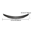 Mercedes SLK R172 2011–2016 Spojler V1 (za 2011-2020, karbon) fotografija 4