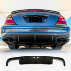 Mercedes E-class W211 2002–2009 Difuzor zadnjega odbijača (za E55 AMG 2003-2006, karbon) fotografija 2