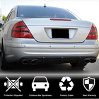 Mercedes E-class W211 2002–2009 Difuzor zadnjega odbijača (za E55 AMG 2003-2006, karbon) fotografija 3