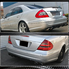 Mercedes E-class W211 2002–2009 Difuzor zadnjega odbijača (za E55 AMG 2003-2006, karbon) fotografija 4