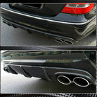 Mercedes E-class W211 2002–2009 Difuzor zadnjega odbijača (za E55 AMG 2003-2006, karbon) fotografija 5
