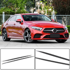 Mercedes CLS C257 2018– Stranski pragovi V2 (za AMG/AMG-Line 2018-2020, karbon) fotografija 1