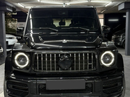 Mercedes G-Class W463 2018–2024 Obroba maske hladilnika (karbon) fotografija 2