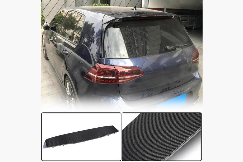 Volkswagen Golf 7/E-Golf 2012–2020 Spojler V4 (za GTI/R HB, karbon) Image
