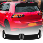 Volkswagen Golf 7/E-Golf 2012–2020 Spojler V6 (za GTI/R HB, plastika) fotografija 1