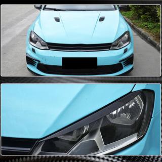 Trepalnice za žaromete (karbon) Volkswagen Golf 7/E-Golf 2012–2020 fotografija 4