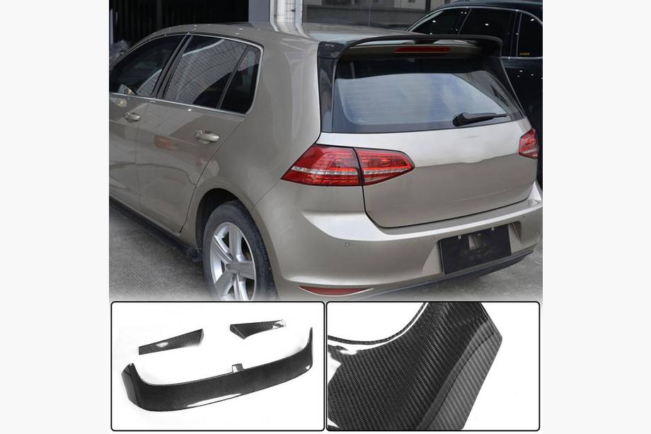 Volkswagen Golf 7/E-Golf 2012–2020 Spojler V2 (za Base/R-Line HB, karbon) Image