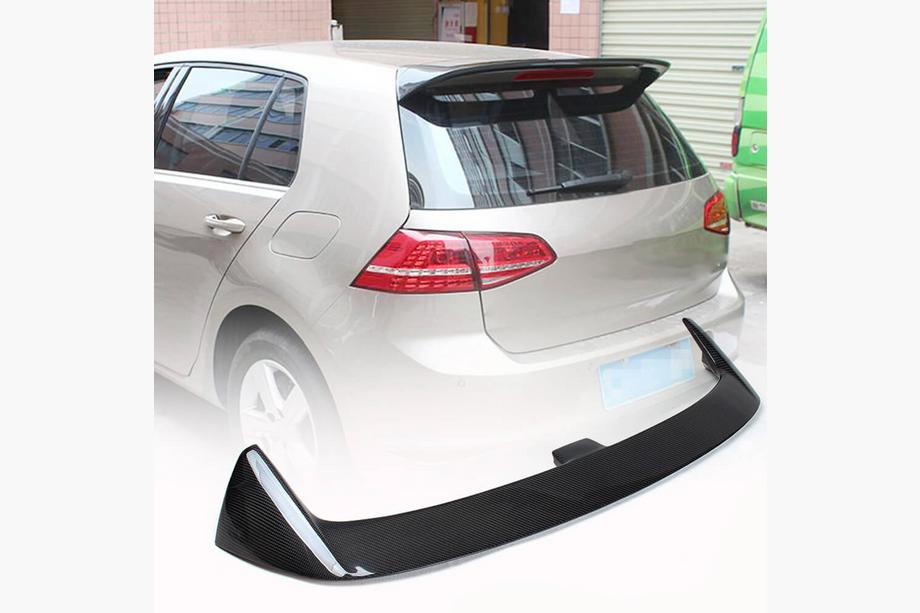Volkswagen Golf 7/E-Golf 2012–2020 Spojler V6 (za Base/R-Line HB, karbon) Image