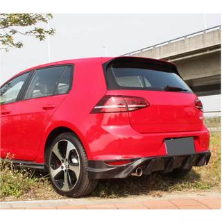 Difuzor zadnjega odbijača V1 (za Base/GTI HB 2012-2017, karbon) fotografija 3