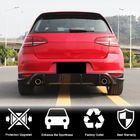 Volkswagen Golf 7/E-Golf 2012–2020 Difuzor zadnjega odbijača V2 (za Base/GTI HB 2012-2017, karbon) fotografija 2