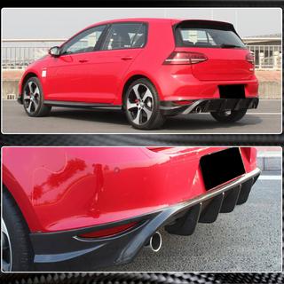 Difuzor zadnjega odbijača V2 (za Base/GTI HB 2012-2017, karbon) fotografija 3