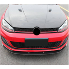 Volkswagen Golf 7/E-Golf 2012–2020 Sprednji lip odbijača Lip V2 (za GTI HB 2012-2017, karbon) fotografija 3
