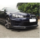 Volkswagen Golf 7/E-Golf 2012–2020 Lip dodatek za sprednji odbijač (za R/R-Line 2012-2017, karbon) fotografija 2