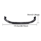 Volkswagen Golf 7/E-Golf 2012–2020 Lip dodatek za sprednji odbijač (za R/R-Line 2012-2017, karbon) fotografija 6