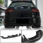 Volkswagen Golf 7/E-Golf 2012–2020 Difuzor zadnjega odbijača (za R/R-Line HB 2012-2017, karbon) fotografija 1