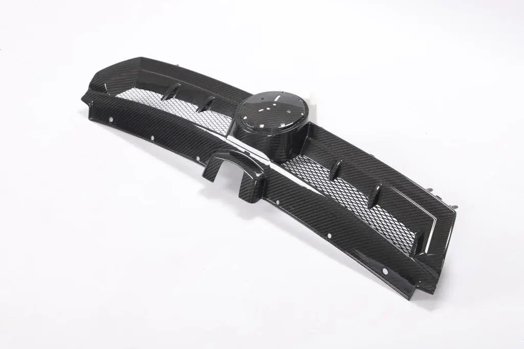Volkswagen Golf 7/E-Golf 2012–2020 Maska hladilnika (za HB 2012-2017, Dry Carbon) fotografija 8