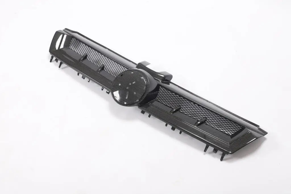 Volkswagen Golf 7/E-Golf 2012–2020 Maska hladilnika (za HB 2012-2017, Dry Carbon) fotografija 10