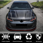 Volkswagen Golf 7/E-Golf 2012–2020 Maska hladilnika (za HB 2012-2017, Dry Carbon) fotografija 4