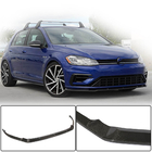 Volkswagen Golf 7/E-Golf 2012–2020 Sprednji lip odbijača Lip V1 (za R/R-Line 2017-2020, karbon) fotografija 1