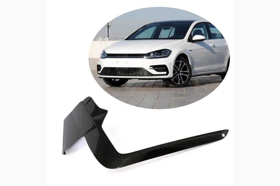 Volkswagen Golf 7/E-Golf 2012–2020 Dodatki za sprednji odbijač (R/R-line HB 2017-2020, Carbon) Image