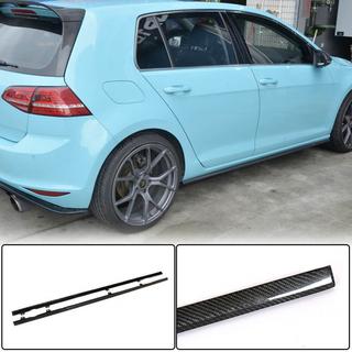 Stranski pragovi (za R/R-line 2017-2020, karbon) Volkswagen Golf 7/E-Golf 2012–2020 fotografija 1