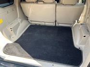 Toyota Land Cruiser Prado 120 2002–2009 Premium tekstilna preproga za prtljažnik – črna (5 ali 7 sedežev) fotografija 1