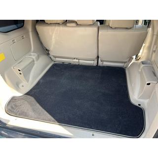 Premium tekstilna preproga za prtljažnik – črna (5 ali 7 sedežev) Toyota Land Cruiser Prado 120 2002–2009 fotografija 1
