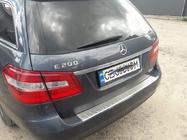 Mercedes E-class W212 2009–2016 Zaščitna letev zadnjega odbijača OmsaLine (2009-2013, SW, nerjaveče jeklo) fotografija 2
