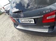 Mercedes E-class W212 2009–2016 Zaščitna letev zadnjega odbijača OmsaLine (2009-2013, SW, nerjaveče jeklo) fotografija 3