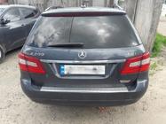 Mercedes E-class W212 2009–2016 Zaščitna letev zadnjega odbijača OmsaLine (2009-2013, SW, nerjaveče jeklo) fotografija 4