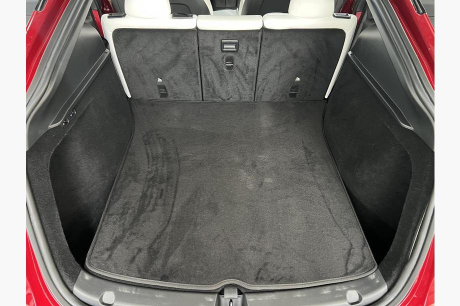 Tesla Model Y 2020– Premium tekstilna preproga prtljažnika (2020-2024, Črna) Image