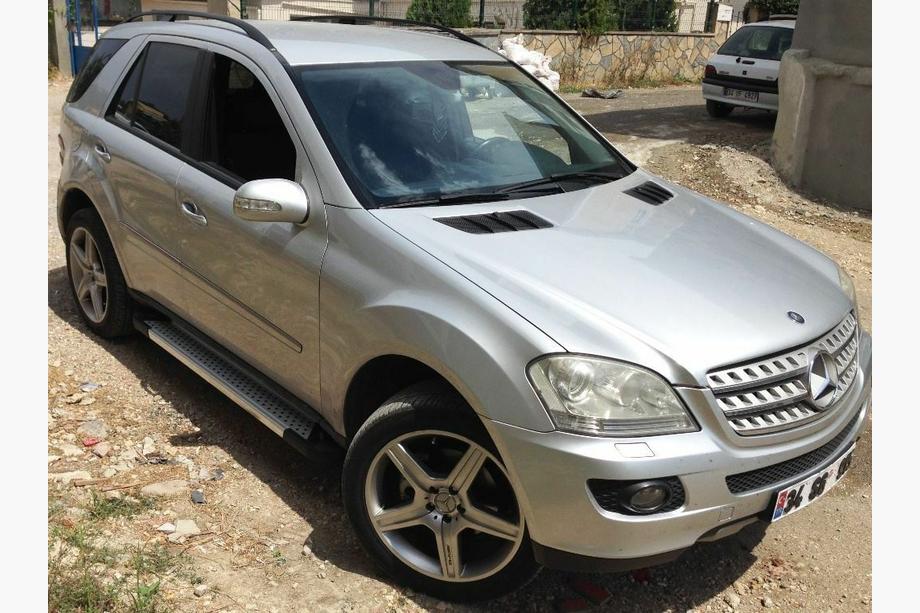 Mercedes ML W164 2005–2011 Stranske stopnice Allmond Grey (2 kosa, aluminij) Fotografija 3