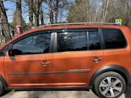 Volkswagen Touran 2003–2010 Kromirane obloge kljuk vrat (4 kosi, nerjavno jeklo) Carmos - turško nerjaveče jeklo fotografija 3