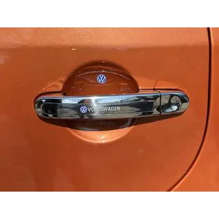 Kromirane obloge kljuk vrat (4 kosi, nerjavno jeklo) Volkswagen Touran 2003–2010 fotografija 2