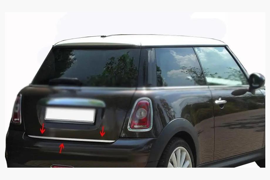 Mini Clubman R55/R56 2007–2014 Nerjaveča obroba roba prtljažnika R56 Image