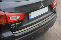 Mitsubishi ASX 2010–2023 Zaščitna letev roba prtljažnika (nerjaveče jeklo) fotografija 4