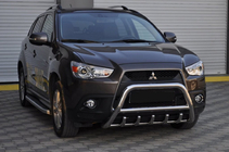Mitsubishi ASX 2010–2023 Prednji zaščitni lok WT003 (nerjavno jeklo) fotografija 5