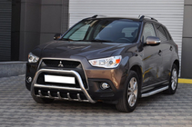 Mitsubishi ASX 2010–2023 Prednji zaščitni lok WT003 (nerjavno jeklo) fotografija 4