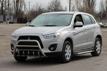 Mitsubishi ASX 2010–2023 Prednji zaščitni lok WT003 (nerjavno jeklo) fotografija 3