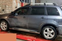 Mitsubishi Outlander 2001–2006 Stranske cevi (2 kos, nerjaveče jeklo) fotografija 4