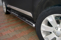 Mitsubishi Outlander 2006–2012 Bočne zaščitne cevi (2 kos, nerjavno jeklo) fotografija 1