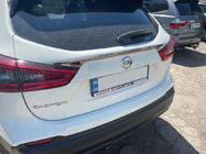 Nissan Qashqai 2014–2021 Okrasna letev nad registrsko tablico (nerjaveče jeklo) OmsaLine - italijansko nerjavno jeklo fotografija 3