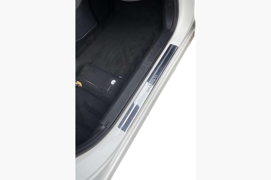 Nissan Qashqai 2014–2021 Zaščitne ploščice pragov (Omsa, 4 kosi, nerjavno jeklo) Image