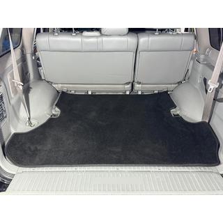 Tekstilna preproga za prtljažnik Premium 2 kosa črna (7 sedežev) Toyota Land Cruiser 100 1998–2007 fotografija 2