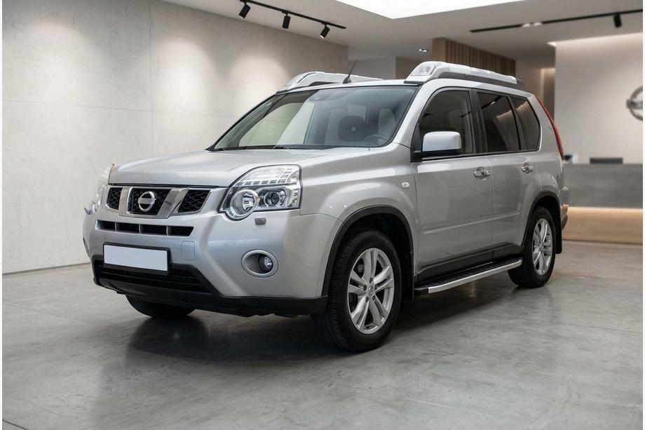 Nissan X-trail T31 2007–2014 Stranske stopnice Fullmond (2 kos, aluminij) Image