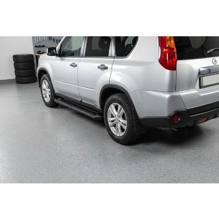 Stranske stopnice Allmond Black (2 kosa, aluminij) fotografija 1