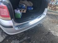 Opel Astra H 2004–2013 Zaščitna letev zadnjega odbijača OmsaLine sijaj (SW, nerjaveče jeklo) fotografija 6